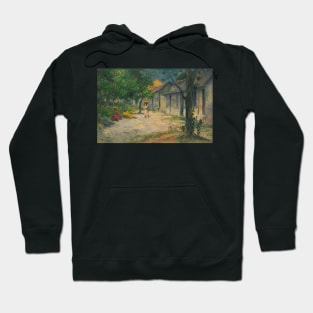 Village in Martinique (Femmes et Chevre dans le village) by Paul Gauguin Hoodie